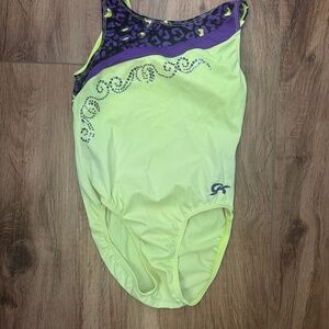 GK AXS yellow Leotard